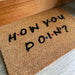 How You Doin'? doormat-2