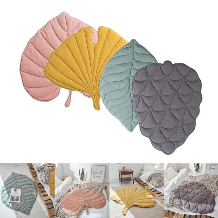 Leaf Shape Floor Kennel Pad Blanket