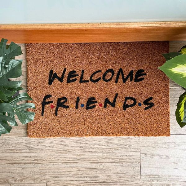 Welcome Friends Doormat-1