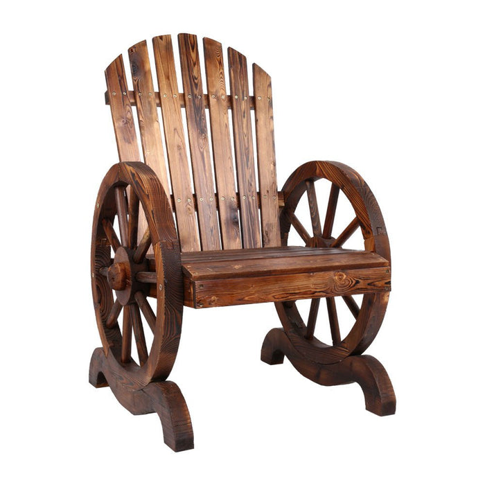 Wooden Wagon Chair Outdoor-0