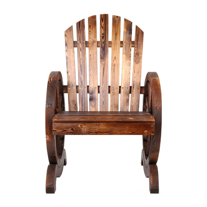 Wooden Wagon Chair Outdoor-2