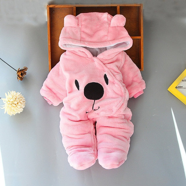 Winter Baby Cute Bear Onesies