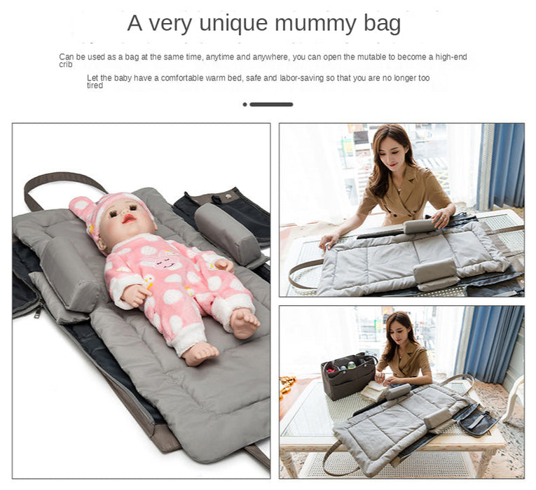 Folding Large Capacity Mother And Baby Bag