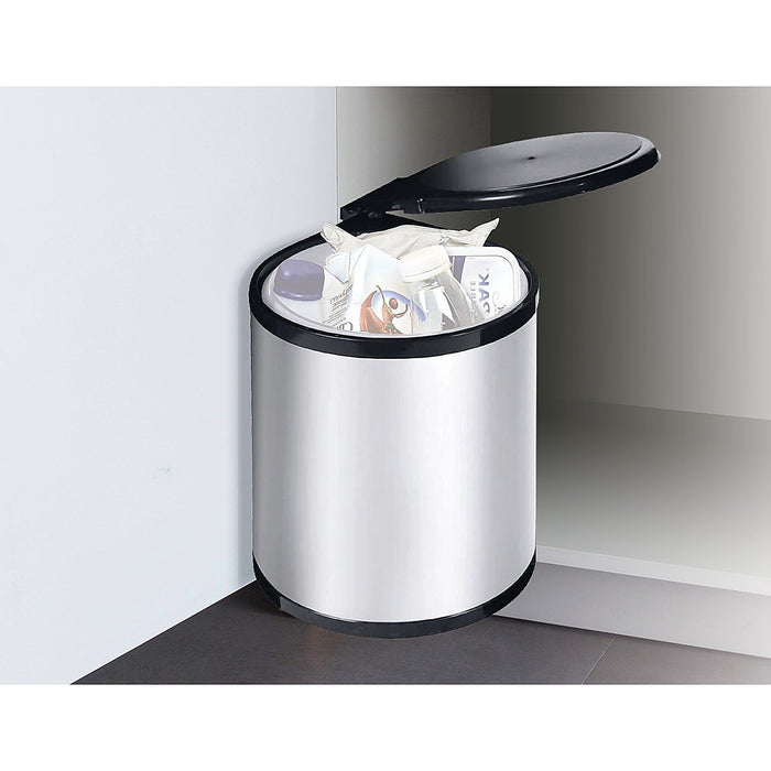 Kitchen Swing Pull Out Bin - Stainless Steel