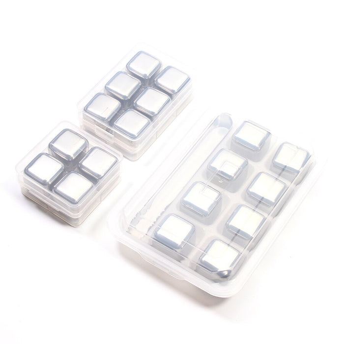Stainless Steel Reusable Ice Cubes / Chilling Stones