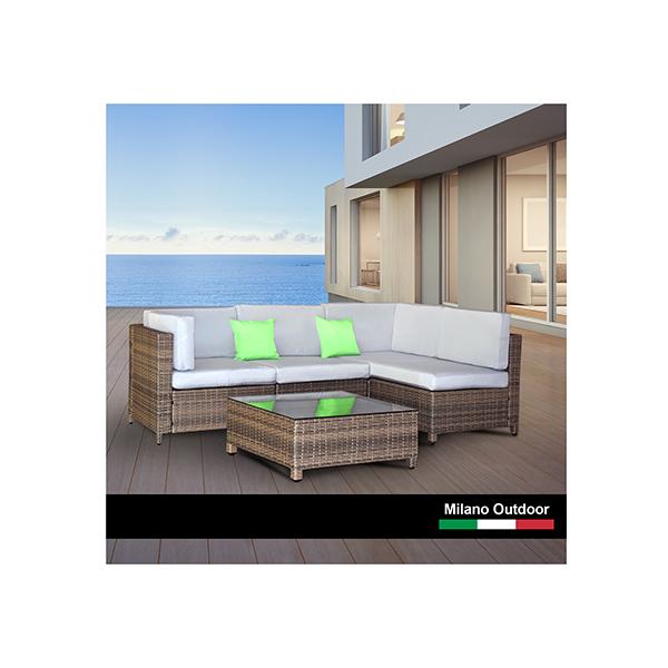 5pc Outdoor Rattan Sofa Set