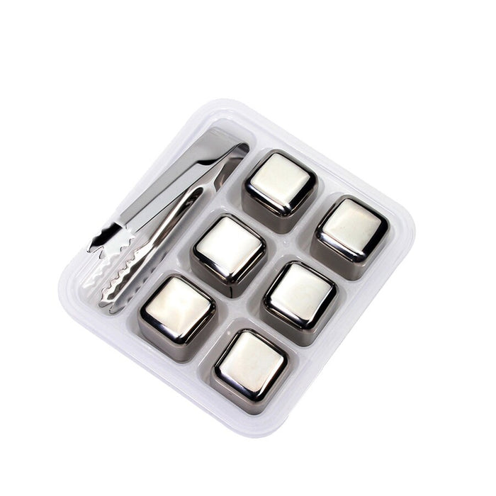 Stainless Steel Reusable Ice Cubes / Chilling Stones