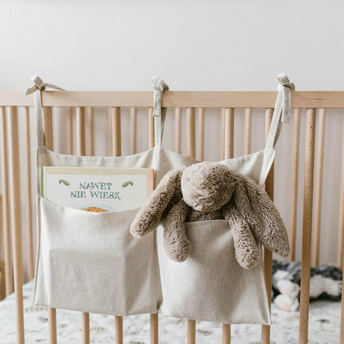 Hanging Pockets Crib Storage