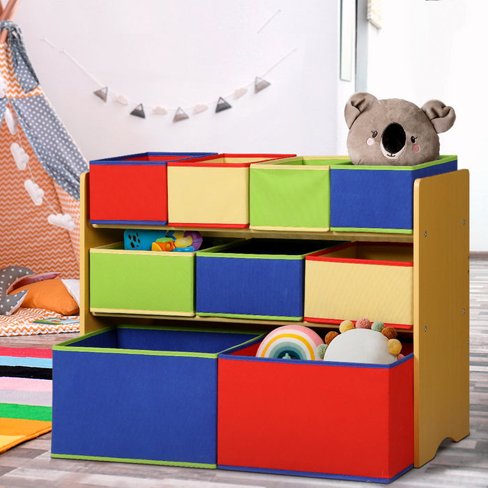 Kids Colourful Toy Box / Organiser