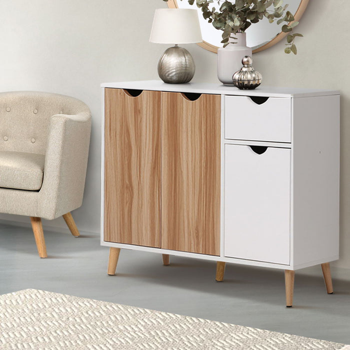 Two-tone Buffet Sideboard Cabinet