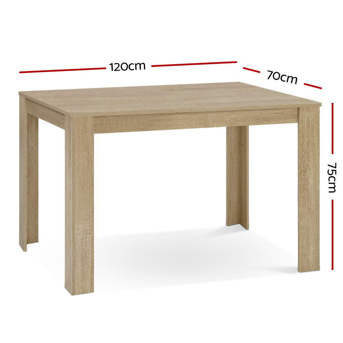 120cm Oak Dining Table