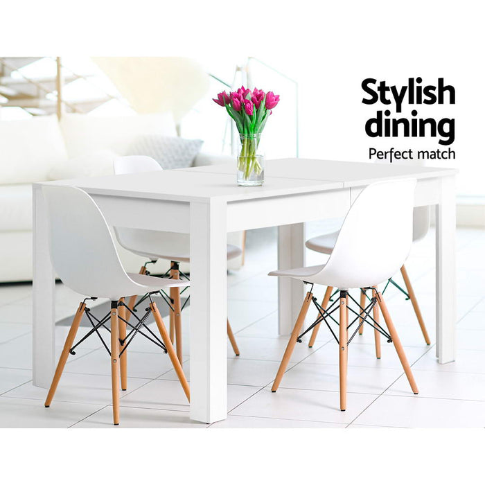 120cm Dining Table - White