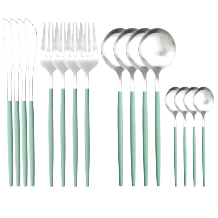 16pc Modern Cutlery Set