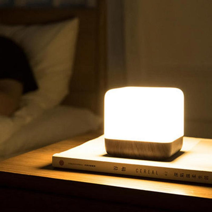 Fun Flip Rechargeable LED Cube Table Lamp
