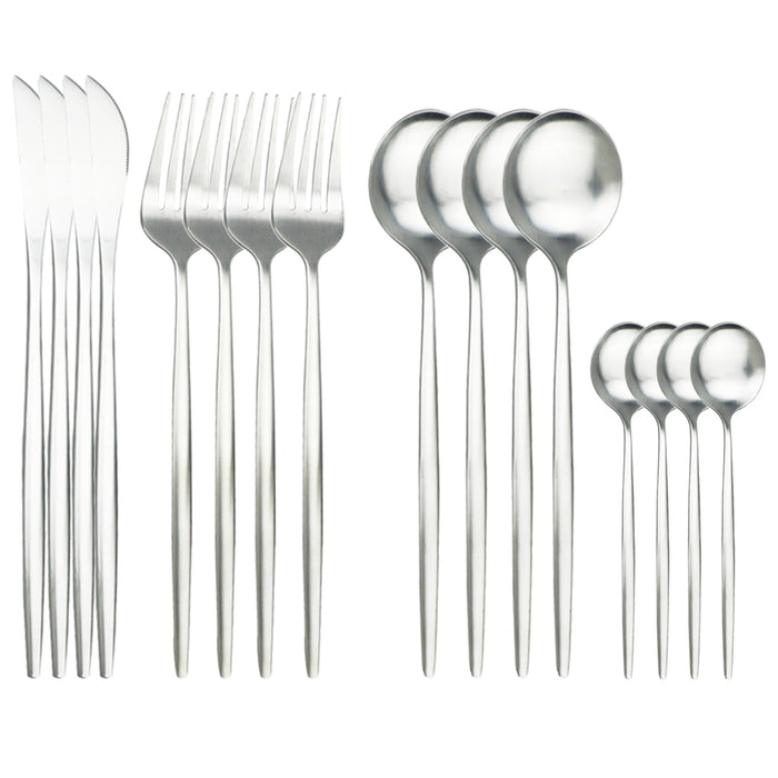 16pc Modern Cutlery Set