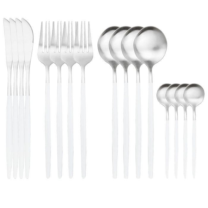 16pc Modern Cutlery Set