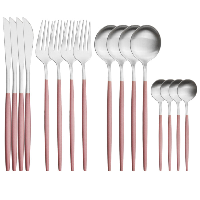 16pc Modern Cutlery Set