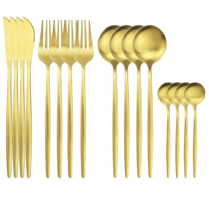 16pc Modern Cutlery Set