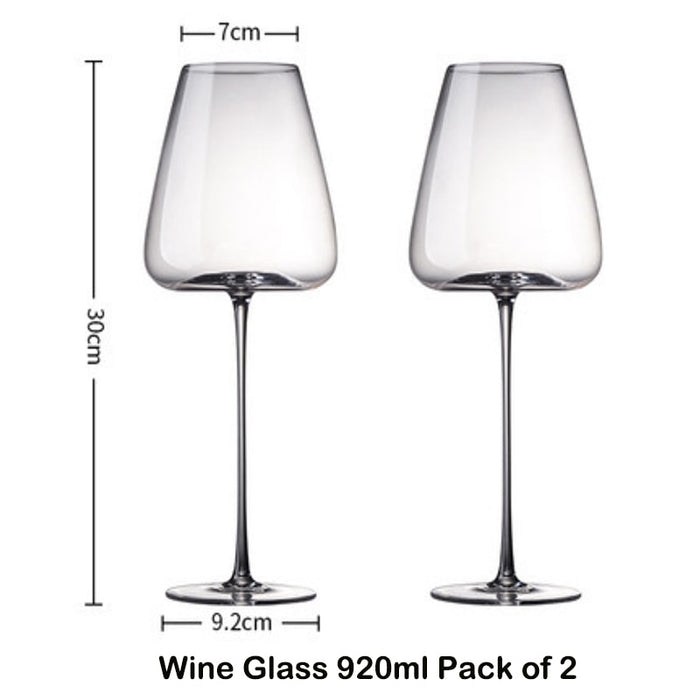 2pc Wine Glasses