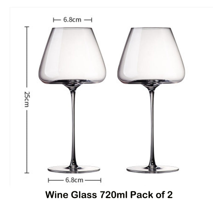 2pc Wine Glasses