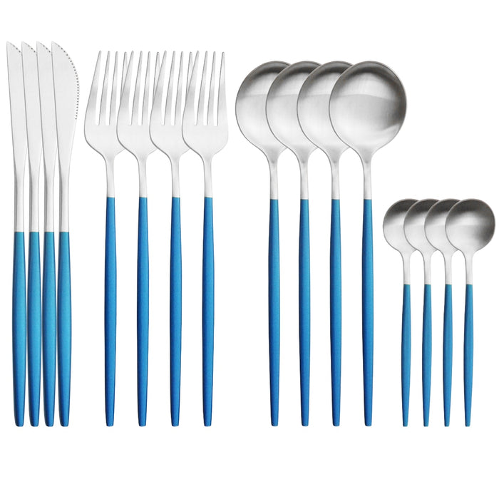 16pc Modern Cutlery Set