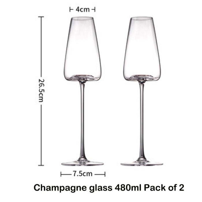 2pc Wine Glasses