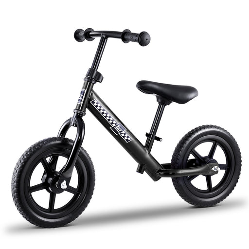 Rigo Kids Balance Bike Ride On Toys Push Bicycle Wheels Toddler Baby 12 Bikes Black"