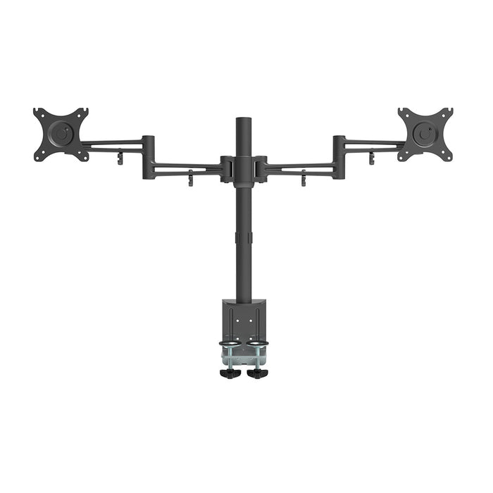 Dual Monitor Arm Mount - Black