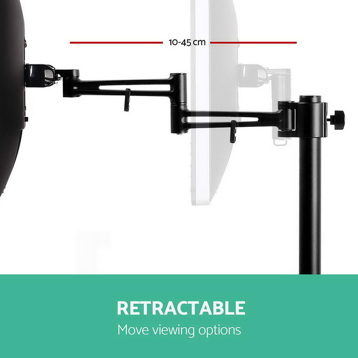 Single Monitor Arm Mount - Black