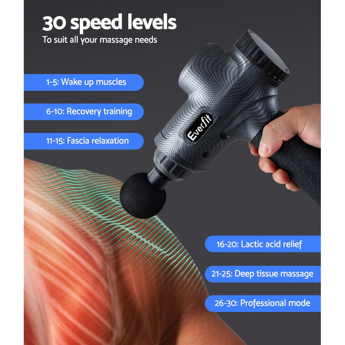 Everfit 6 Heads Massage Gun