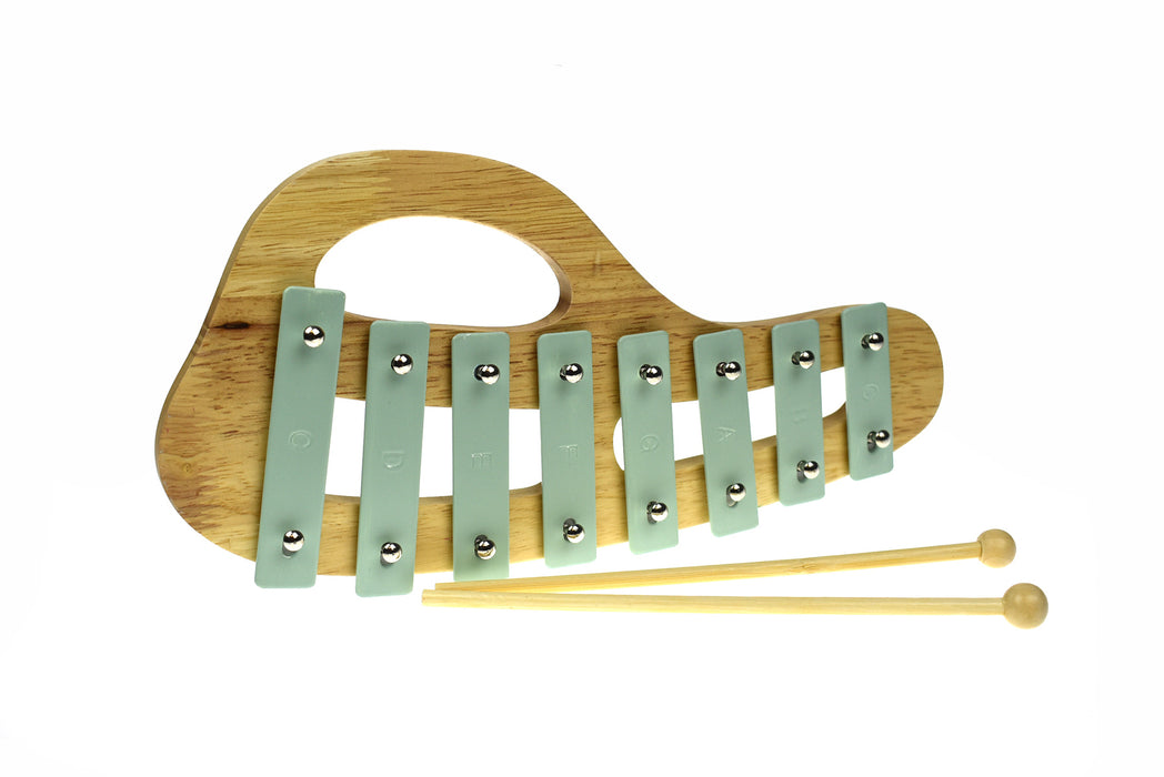 Classic Wooden Xylophone - Green
