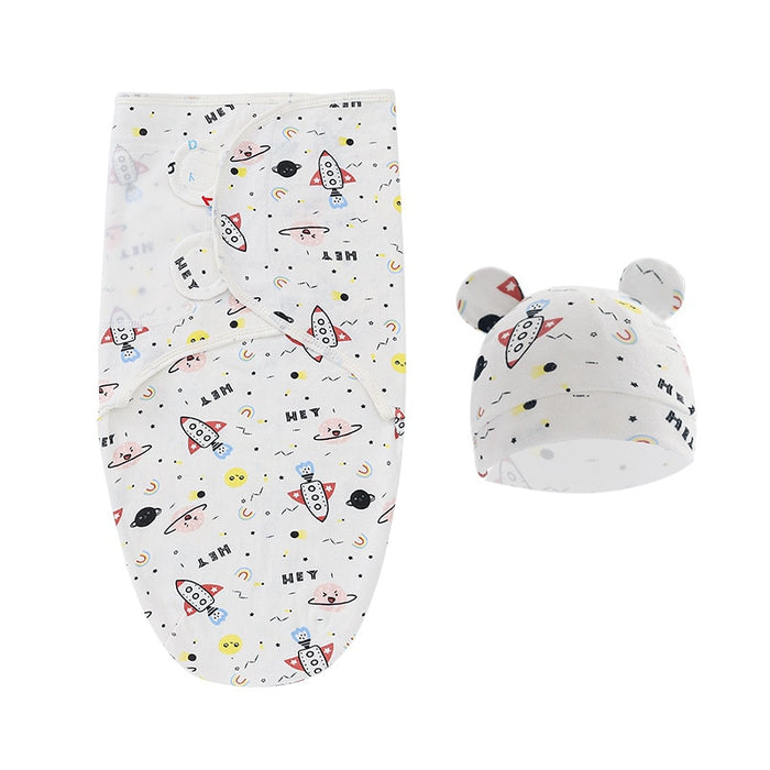 100% Cotton Newborn Baby Sleeping Bag / Swaddle