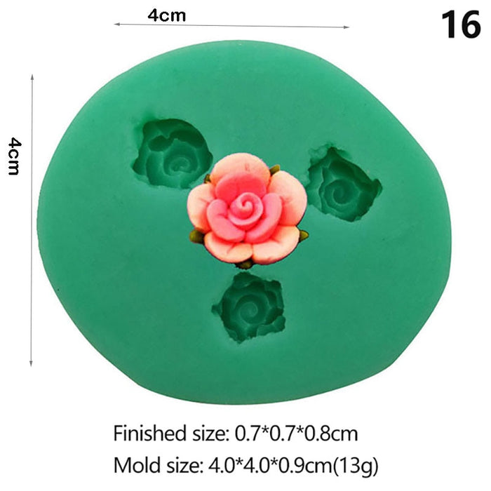 Mini Flowers Series Silicone Moulds