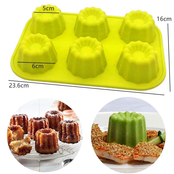 Silicone Baking Moulds - Various Designs