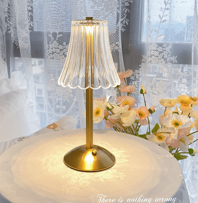 Crystal Diamond Table Touch Lamp