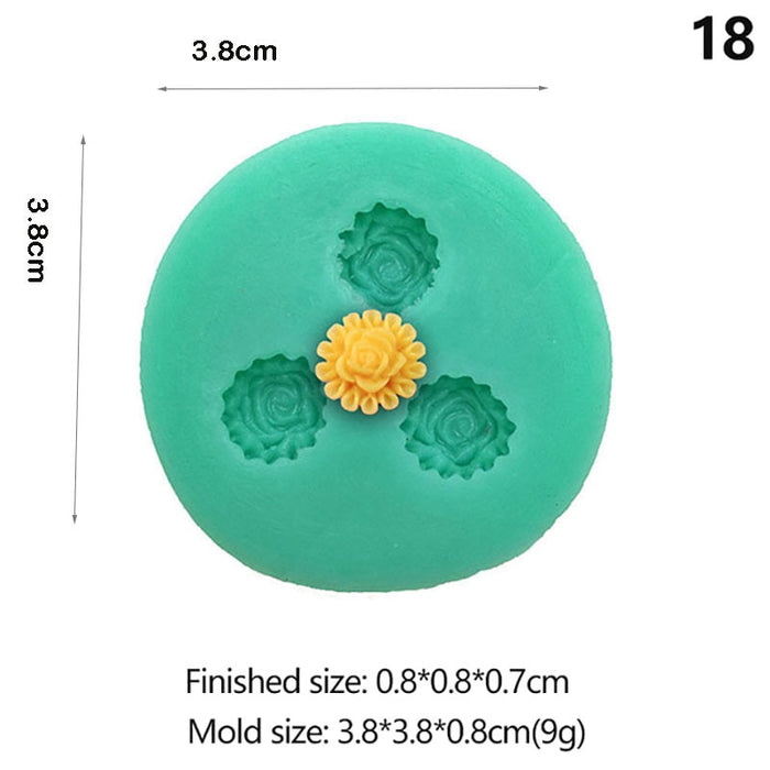 Mini Flowers Series Silicone Moulds