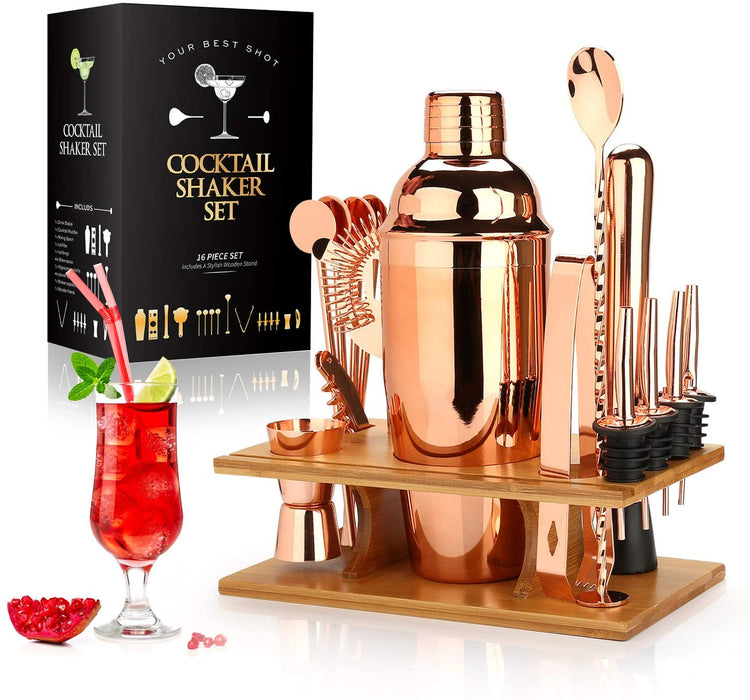 16pc Cocktail Shaker Making Set