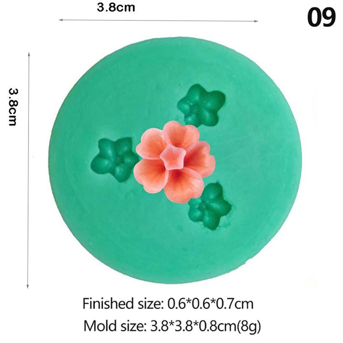 Mini Flowers Series Silicone Moulds