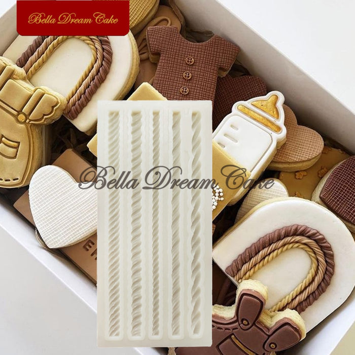 Decorative Rope Silicone Moulds