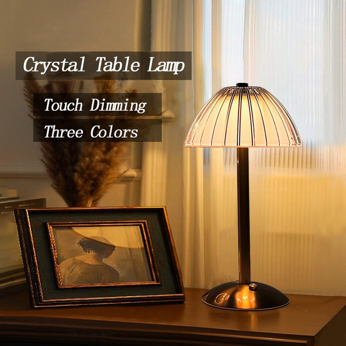 Crystal Diamond Table Touch Lamp