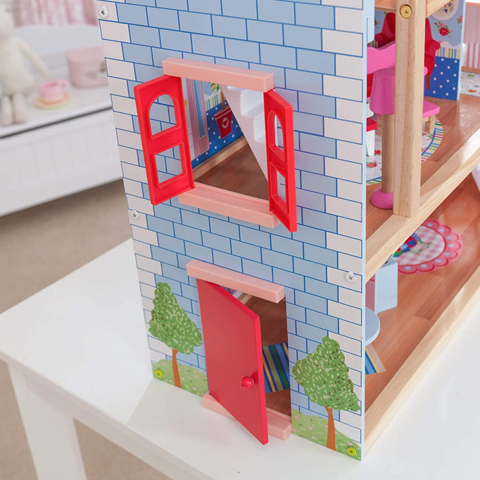 Doll Cottage with Furniture for kids