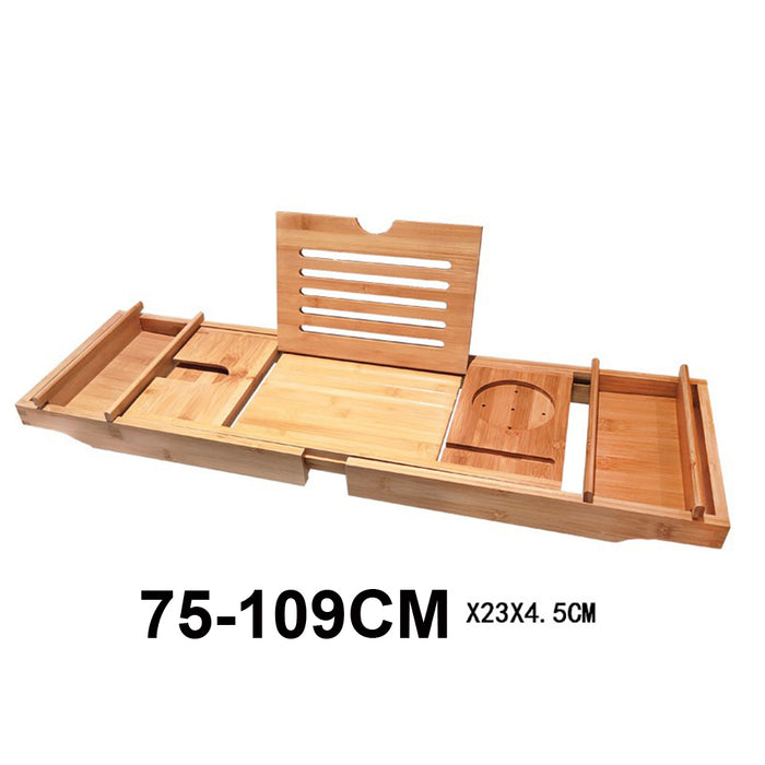 Expandable Bamboo Bath Caddy / Rack