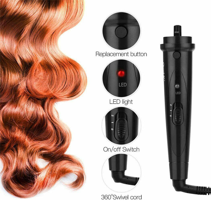 5 in 1 Ceramic Hair Curling Wand Set