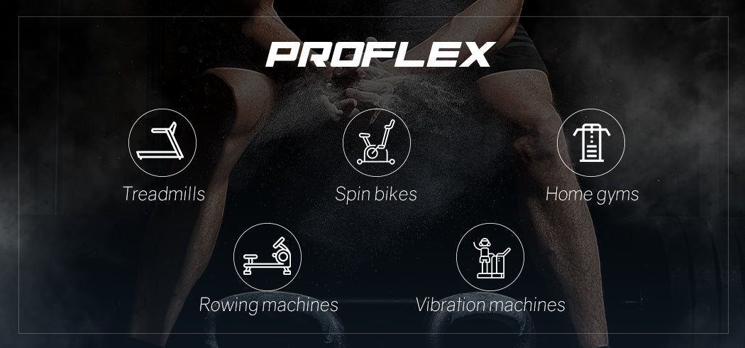 PROFLEX Treadmill Bluetooth Foldable Running Machine