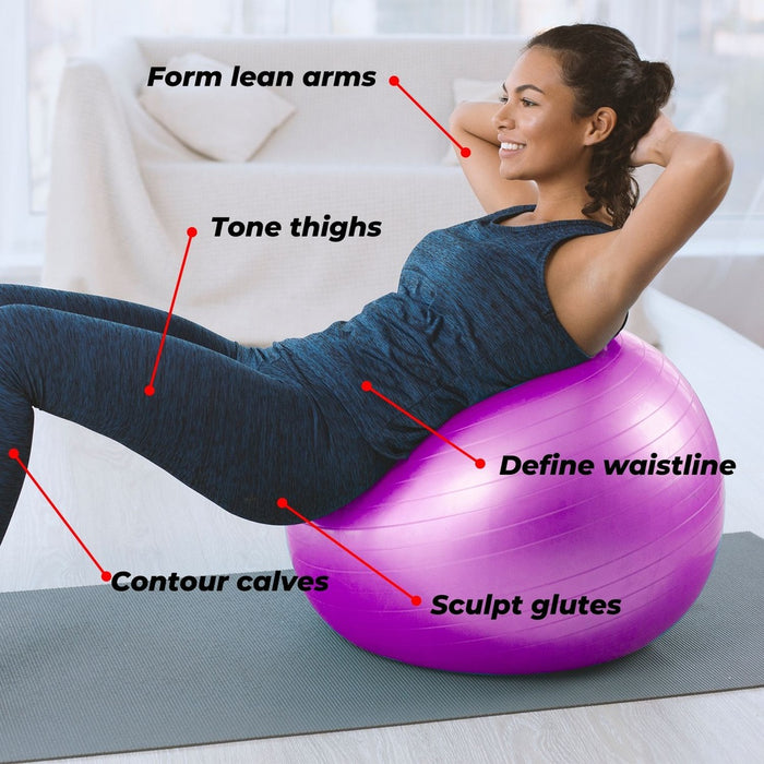 Yoga Ball 85cm (Purple)