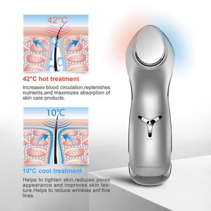 Hot/Cool Sonic Vibration Facial & Eye Massager