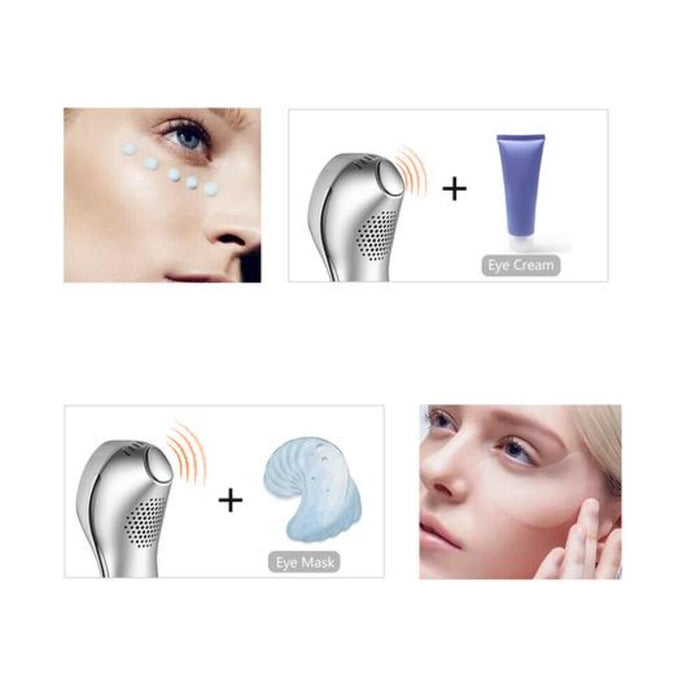 Hot/Cool Sonic Vibration Facial & Eye Massager