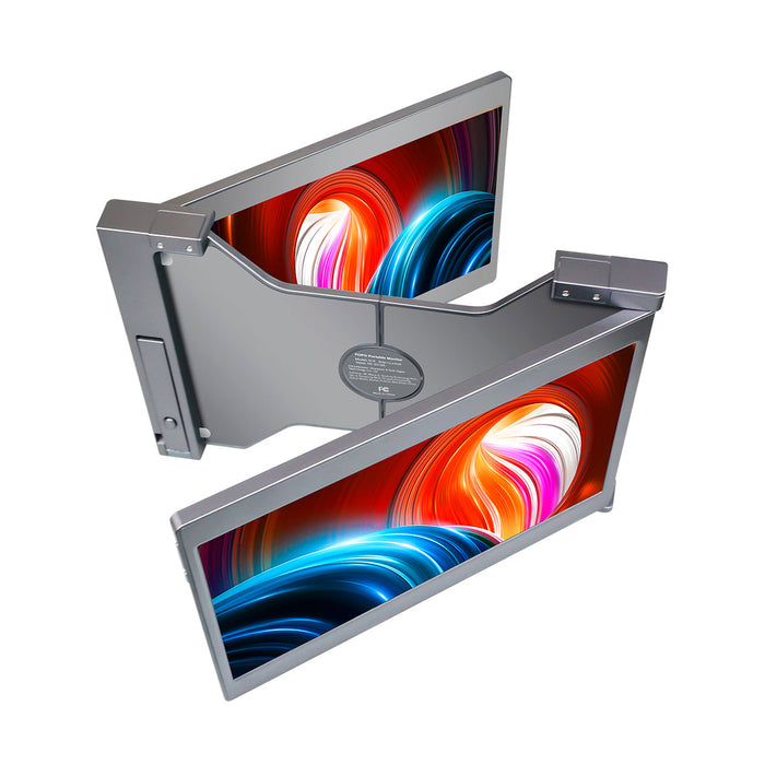 Dual Portable Triple Fold Monitor Screen Extender For 13.3" Laptops