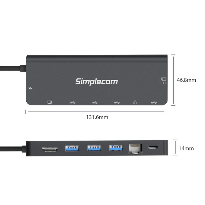 USB-C SuperSpeed 9-in-1 Multiport Docking Station