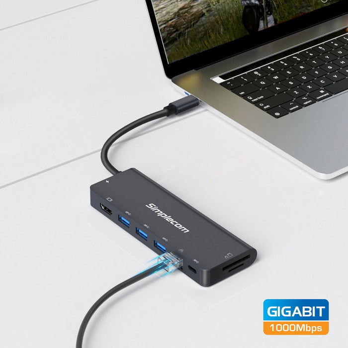 USB-C SuperSpeed 9-in-1 Multiport Docking Station